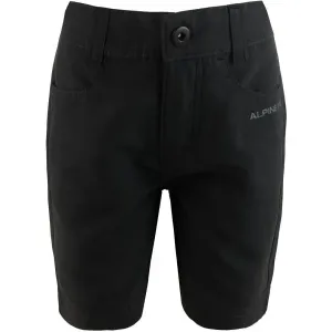 ALPINE PRO FEBRO Detské nohavice, čierna, veľkosť #6685740