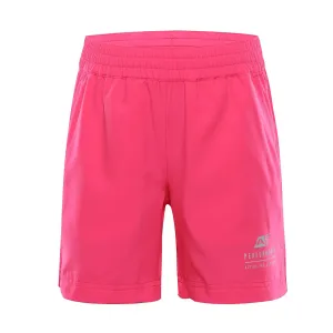 Kids quick-drying shorts ALPINE PRO SPORTO neon knockout pink #5748685