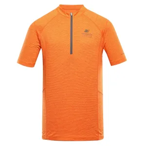 Men's quick-drying T-shirt ALPINE PRO GERET spicy orange #9248647