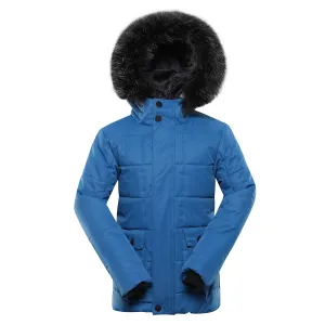 Kids jacket with PTX membrane ALPINE PRO EGYPO vallarta blue