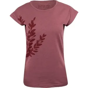 ALPINE PRO PODERA Dámske tričko, ružová, veľkosť