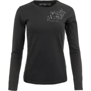 ALPINE PRO DIAWA Dámske tričko, čierna, veľkosť #450065