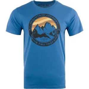 ALPINE PRO EDAW Pánske tričko, modrá, veľkosť #7260046