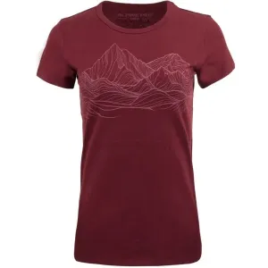 ALPINE PRO EDWA Dámske tričko, ružová, veľkosť #451636
