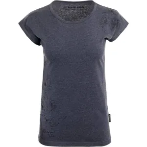 ALPINE PRO ELFA Dámske tričko, modrá, veľkosť #9379491