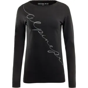 ALPINE PRO ELLERA Dámske tričko, čierna, veľkosť #460625