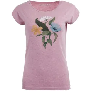 ALPINE PRO GRIDLA Dámske tričko, ružová, veľkosť M