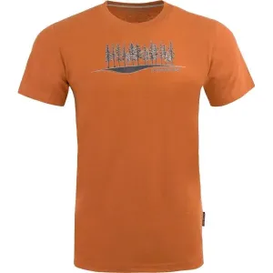 ALPINE PRO KOLAV Pánske tričko, oranžová, veľkosť #9379492