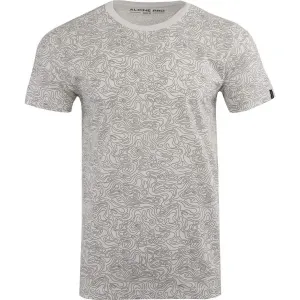 ALPINE PRO LERES Pánske tričko, biela, veľkosť #9346455