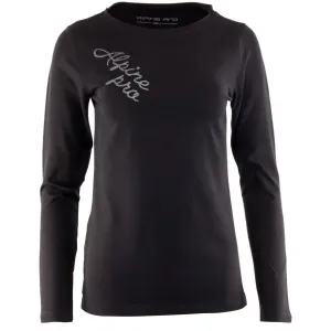 ALPINE PRO LIUSA Dámske tričko, čierna, veľkosť S #8545171