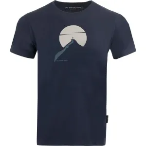 ALPINE PRO NERAW Pánske tričko, tmavo modrá, veľkosť #9383769