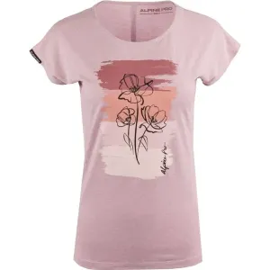 ALPINE PRO RYRA Dámske tričko, ružová, veľkosť #7587906