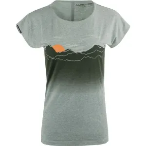 ALPINE PRO RYRA Dámske tričko, sivá, veľkosť #8180254