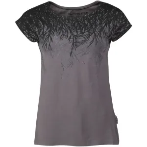 ALPINE PRO ZEMPA Dámske tričko, tmavo sivá, veľkosť #438432