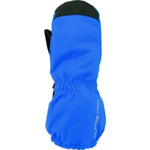 ALPINE PRO DORISO Detské zimné rukavice, modrá, veľkosť #5722655