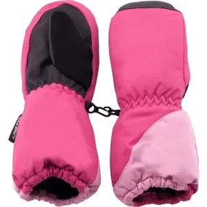 ALPINE PRO ROLSO Detské rukavice, ružová, veľkosť #8663323