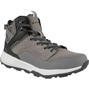 ALPINE PRO CONOB Pánska outdoorová obuv, sivá, veľkosť #441638