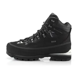 ALPINE PRO PRAGE Unisex outdoorová obuv, čierna, veľkosť 39