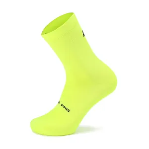 Unisex socks with antibacterial treatment ALPINE PRO COLO neon safety yellow #1134371