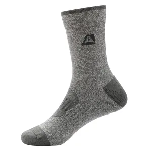 ALPINE PRO Rapid 2 Detské ponožky KSCS010 tmavo šedá L
