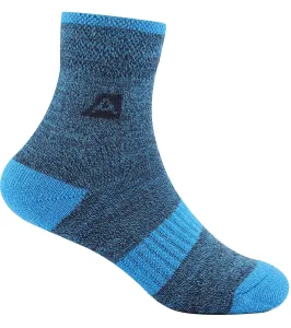 ALPINE PRO Werbo Detské ponožky - merino KSCT019 brilliant blue L