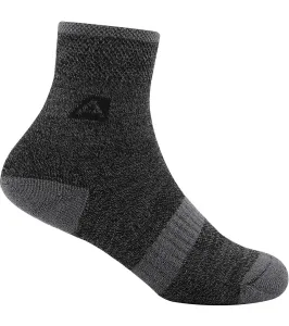 ALPINE PRO Werbo Detské ponožky - merino KSCT019 tmavo šedá L