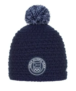 Winter beanie from the Olympic collection ALPINE PRO KEI MOOD INDIGO VARIANT M #1123896