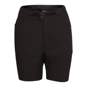 Women's softshell quick-drying shorts ALPINE PRO ZOLENA black #1155223