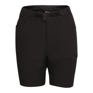 Women's softshell quick-drying shorts ALPINE PRO ZOLENA black #1186825