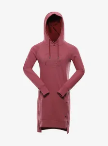 Voľnočasové šaty pre ženy Alpine Pro - staroružová #1189355
