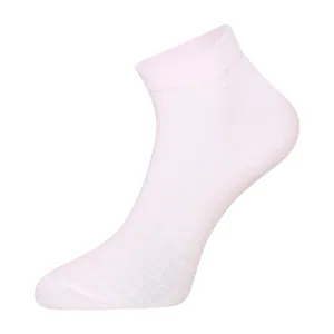 ALPINE PRO 2ULIANO Unisex ponožky 2 páry USCZ013 biela M
