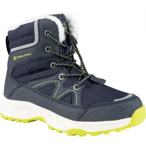 ALPINE PRO CANMORO Detská zimná obuv, modrá, veľkosť #420446