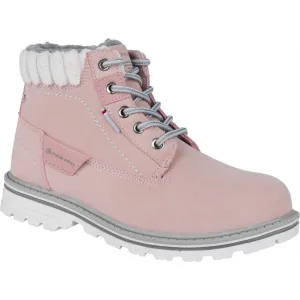 ALPINE PRO GENTIANO Detská zimná obuv, ružová, veľkosť #432712