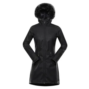 ALPINE PRO Zophima Dámsky softshellový kabát LCTY176 čierna XS