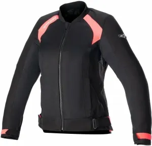 Alpinestars Eloise V2 Women's Air Jacket Black/Diva Pink XL Textilná bunda