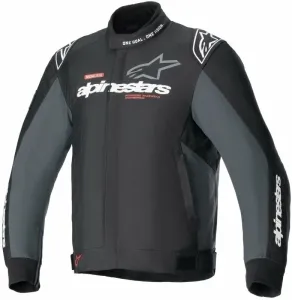 Alpinestars Monza-Sport Jacket Black/Tar Gray 4XL Textilná bunda
