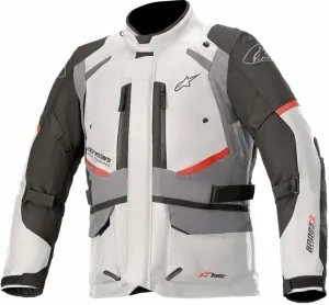 Alpinestars Andes V3 Drystar Jacket Ice Gray/Dark Gray L Textilná bunda