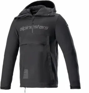 Alpinestars Sherpa Hoodie Black/Reflex 2XL Textilná bunda