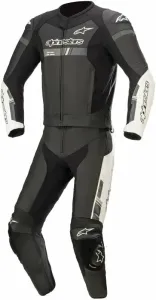 Alpinestars GP Force Chaser Leather Suit 2 Pc Black/White 54 Dvojdielna moto kombinéza