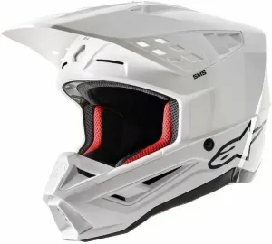 Alpinestars S-M5 Solid Helmet White Glossy S Prilba