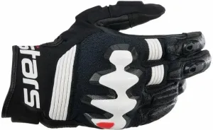 Alpinestars Halo Leather Gloves Black/White S Rukavice