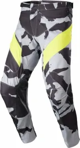 Alpinestars Racer Tactical Pants Gray/Camo/Yellow Fluorescent 34 Motokrosové nohavice
