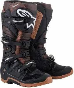 Alpinestars Tech 7 Enduro Boots Black/Dark Brown 40,5 Topánky