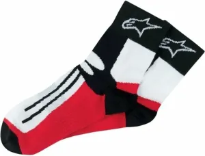 Alpinestars Ponožky Racing Road Socks Short Black/Red/White S/M