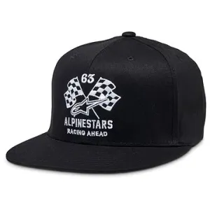 Alpinestars Double Check Flatbill Hat čierna/biela, veľkosť L/XL