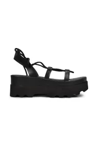 Sandále Altercore Sue dámske, čierna farba, na platforme #7413963