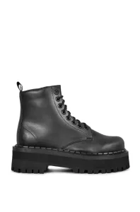 Topánky Altercore 653 dámske, čierna farba, na platforme #8560938