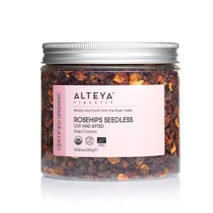 Prírodné vysušené šípky bez semienok Alteya Organics 250g
