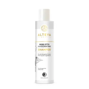 Povzbudzujúci šampón na suché a poškodené vlasy s ružovým olejom Alteya 200 ml