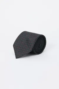 ALTINYILDIZ CLASSICS Men's Black-red Patterned Tie